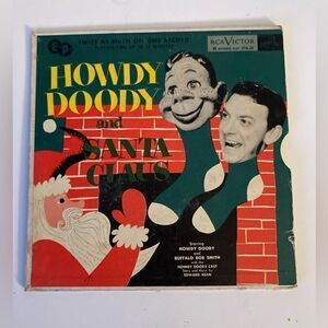 Howdy Doody & Santa Claus With Buffalo Bob 45 RPM